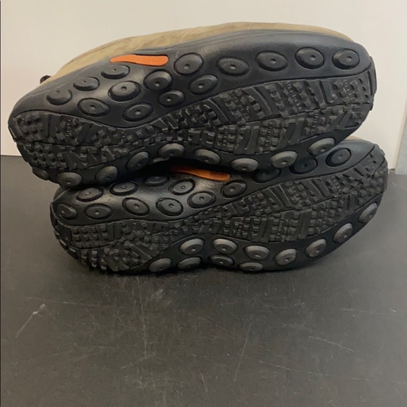 WIDE MERRELL MEN'S JUNGLE MOCCASINS GUNSMOKE GREY - Picture 7 of 16